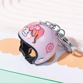 Двенадцать созвездий шлемы брелок мультфильм безопасные шлемы брелок креативный автомобиль брелок сумка держатель для ключей сумка подвеска декор