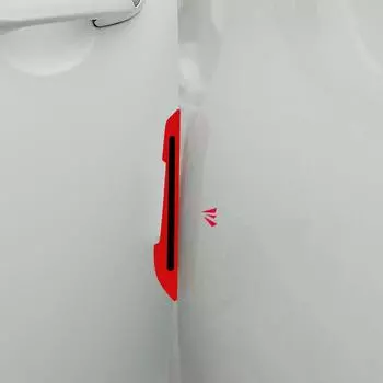 Дверь автомобиля Противоударная полоса Светоотражающая предупреждающая наклейка Зеркало заднего вида Колесо Бровь Передний Задний бампер Украшение красный