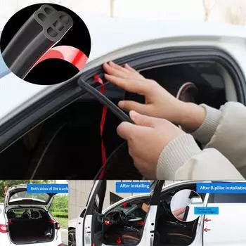 Уплотнитель двери в автомобиль 5M чёрный