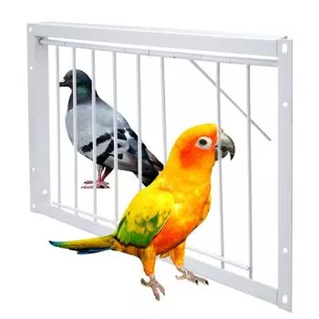 Дверь для голубятни с одним входом Съемная дверь-ловушка Клетка для ловли птиц Входная дверь для голубей Птица 30cm