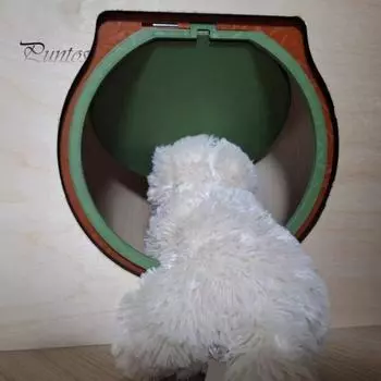 Дверь для кошек в комнату, дверца для кошек для внутренних дверей, простая установка своими руками, надежная установка, дверца для уединения кошек 25*25cm