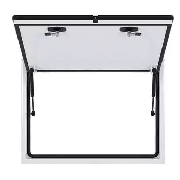 Дверь отсека для хранения автофургона Дверь для хранения автофургона Рама из алюминиевого сплава Опорные стержни Антикоррозийные Прочные Водонепроницаемые для автодома