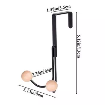 Дверь Задняя Домашняя Дверь Разное Отделочная Вешалка Крючок Для Хранения Крючок Вешалка Для Полотенец Полка Ключница B PP Beads белый