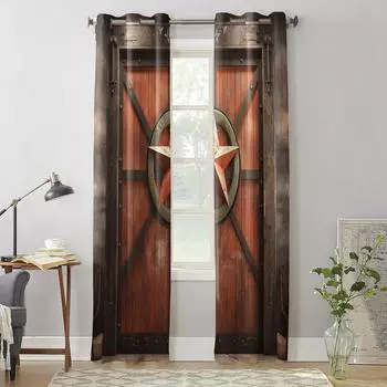 Дверь, железные ворота, шторы для спальни, гостиной, оконные шторы, жалюзи, кухня, домашний декор, шторы 135W x 60H(cm) x1