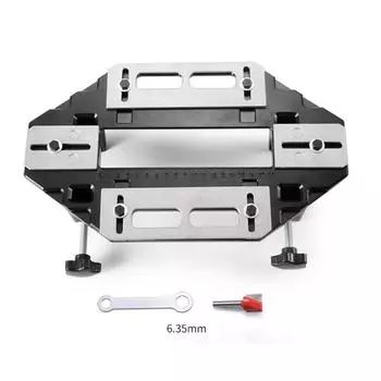 Дверная петля, направляющая пластина для замка, инструмент для сверления отверстий под петлю, направляющая прорезь