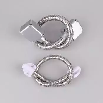 Дверная петля, открытая монтажная защитная муфта, кабель контроля доступа, нержавеющая сталь, скрытая проводная линия, защитная бронированная металлическая трубка