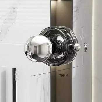 Дверная ручка на присоске для ванной комнаты, раздвижная дверь для ванной комнаты, стеклянная дверь для холодильника, шкафа, крышки унитаза, ручка на присоске