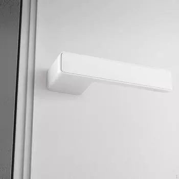 Дверная ручка-замок Современная скрытая замочная скважина Элегантная ручка-рычаг для ванной комнаты,