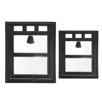 Дверная сетка для домашних животных, профессиональная, устойчивая к укусам, свободный доступ, запираемая дверная сетка для собак, внутренняя дверная створка, fo L 46x35x1.5cm