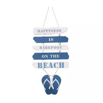 Дверная табличка на пляжную тематику Приветственная табличка Морской стиль Настенное украшение Магазин