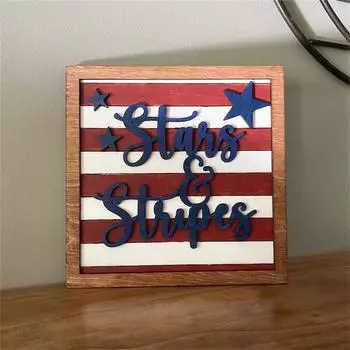 Дверная вывеска на День независимости-Добро пожаловать, вешалка на входную дверь для, крыльца, подвесная вертикальная вывеска, весеннее украшение в подарок One Size