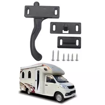Дверная защелка для дома на колесах, комплект правой ручки, подходит для кемперов, дома на колесах, дорожная защелка для входной двери с прицепом