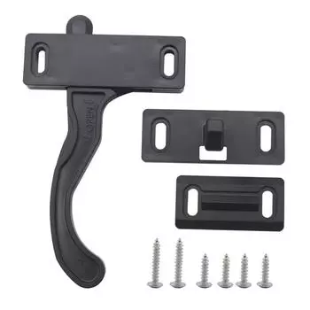 Дверная защелка для дома на колесах, комплект правой ручки, подходит для кемперов, дома на колесах, дорожная защелка для входной двери с прицепом