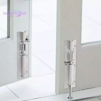 Дверной болт, 2 шт., удобная ручка, простая в установке, квадратный антикоррозийный болт из нержавеющей стали, дверной, оконный болт, замок, товары для дома S