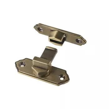 Дверной болт 90 градусов, дверная защелка, дверные задвижки, простые ворота с замком для амбара Antique