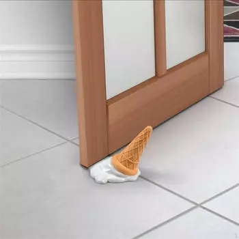 Дверной клин, прочный милый декоративный стопор, противоскользящая пробка для мороженого