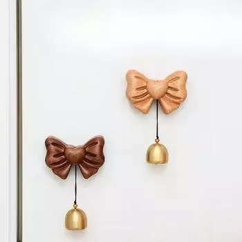 Дверной колокольчик в виде медного колокольчика, украшение для напоминания о входе в дом, креативный подарок, украшение для двери