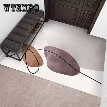 Дверной коврик 50*80 см Дверной коврик Нескользящий дверной коврик Легко ухаживать за ванной Нескользящий коврик