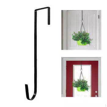 Дверной крючок для демонстрации венков в гостиной Black_30.5cm
