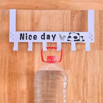 Дверной крючок для задней двери, вешалка для одежды «панда» без гвоздей, крючок для ванной комнаты, настенная вешалка для одежды, крючки для ванной комнаты, настенный крючок