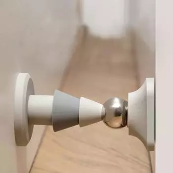 Дверной присос без продавливания, противоударный дверной стопор, сильный магнитный дверной резистор для наземного присоса