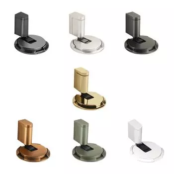 Дверной стопор ветрозащитный для нижней части двери цинковый сплав регулируемый дверной присос