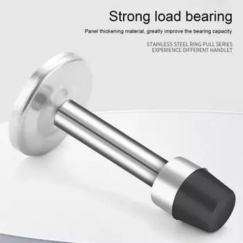 Дверной стопор Yousheng, анти-столкновение, бесшумный, небьющийся, амортизирующий при столкновении, антикоррозийный, высокопрочный дверной бампер из нержавеющей стали, товары для дома B