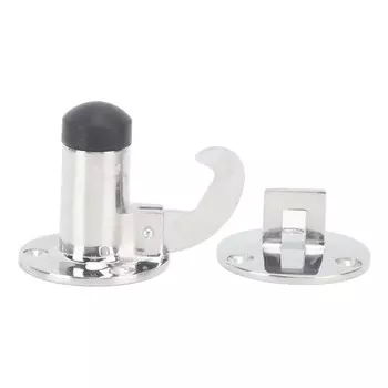 Дверной упор с кронштейном в виде крючка, дверной фиксатор для яхты, автодома, кемпинга, пружинной защелки