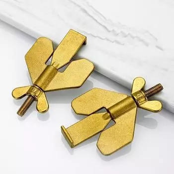 Дверной замок для гостиницы Yousheng Универсальный дизайн Не требуется сверление Простота установки Компактный размер Легкий дверной замок повышенной безопасности золотистый