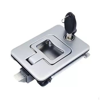 Дверной замок для кабины автофургона, фурнитура для туристических прицепов, пикапов, кемперов серебряный