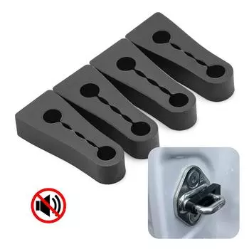 Дверной замок глухой уплотнитель шумоподавитель буфер для Subaru Forester Impreza Outback XV Crosstrek Legacy WRX звукопоглотитель амортизатор чёрный