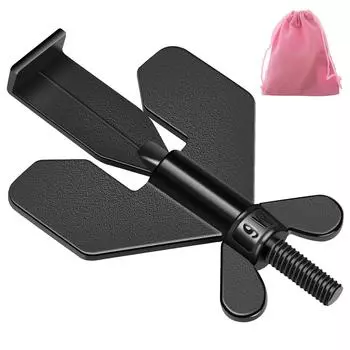 Дверной замок из нержавеющей стали, дополнительный замок безопасности, противоугонный, дорожный, безопасный, внутренний дверной замок для дома, квартиры, отеля чёрный