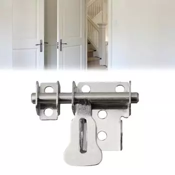 Дверной замок из нержавеющей стали, защелка, раздвижные болты, защелка, защелка, фурнитура для дома, оконные ворота, безопасность, туалет, дверной замок, ванная комната, штифт