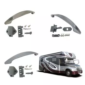 Дверной замок, универсальный замок для кемперов, морской ящик, замок без ключа, ручка замка для лодки, автофургона 1