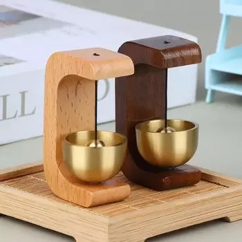 Дверной звонок, деревянный колокольчик, беспроводной дверной звонок, входной дверной звонок, декоративный ветряной звонок для открытия дома, украшение дома