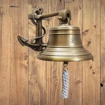 Дверной звонок для дома и улицы, London Rose, 1912 г., мощный звук, настенное крепление 15,24 см