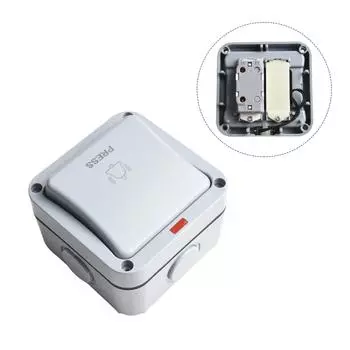 Дверной звонок Выключатель дверного звонка Изготовлен из высококачественного пластика