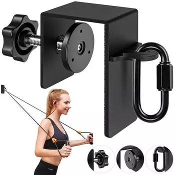 Дверные крепления Металлические эспандеры Дверные крепления Универсальные ремни для утяжелителей Дверные крепления для домашних физических упражнений