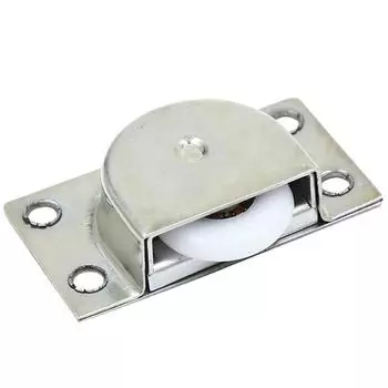 Дверные ролики, колеса для раздвижных дверей, нейлоновый шкив, подвесное колесо для шкафа, мебельная фурнитура One Size