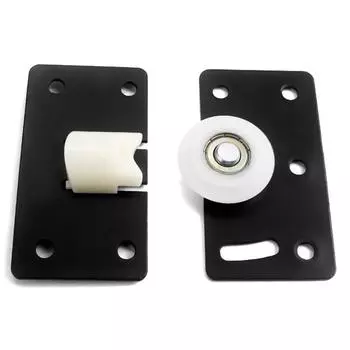 Дверные ролики Колесо для раздвижной двери Шкаф Нейлоновый шкив Ролик для шкафа Подвесное колесо Раздвижная направляющая для шкафа Мебельная фурнитура