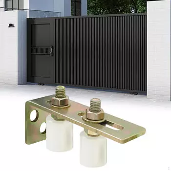 Дверные роликовые ворота из нейлона, ролики с направляющей L-образной скобой F200