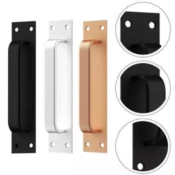 Дверные ручки шкафа, дверные ручки, дверной сарай, высокое качество чёрный