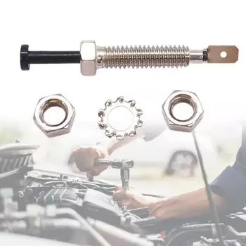 Дверные штыревые переключатели Автомобильная сигнализация багажника Безопасность капота Вкл Выкл Универсальный регулируемый капот Свет капота Винт для автомобиля Запасная часть