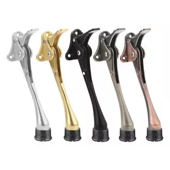 Дверные стопоры, педаль для предотвращения столкновений, дверные фиксаторы из цинкового сплава для двери спальни, ванной комнаты Small