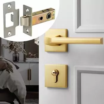 Дверные замки Трубчатая защелка для улучшения дома для использования с неподрессоренной дверной мебелью 30mm