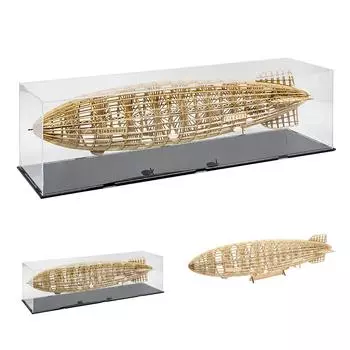 DWH VS36 масштаб 1:453 D-LZ129 дирижабль длиной 540 мм деревянная статическая модель здания «сделай сам» образовательная STEM without dust-proof shield