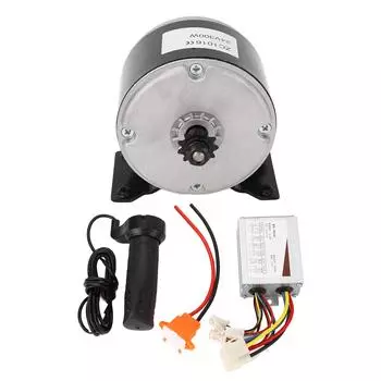 Двигатель 24 В 300 Вт, высокая скорость, контроллер 24 В 350 Вт, порт для зарядки, длинный кабель, редуктор дроссельной заслонки