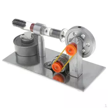 Двигатель (Маховик Цветной светодиод) - Преобразование тепла в электричество