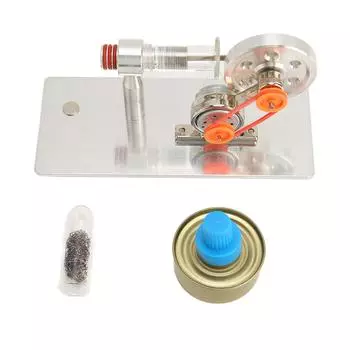 Двигатель Стирлинга Миниатюрный двигатель Стирлинга Модель двигателя Научные физические эксперименты Игрушка Демонстрация