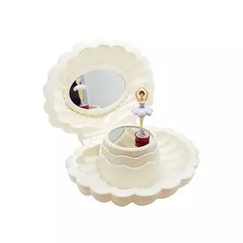 Двигающаяся балерина, украшения и музыкальная шкатулка из устриц Hd137